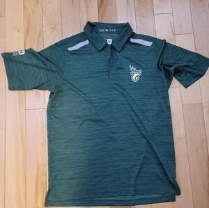 CFL Edmonton Elks men's size medium polo shirt